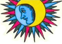 signe lunaire, lune tarot de marseille